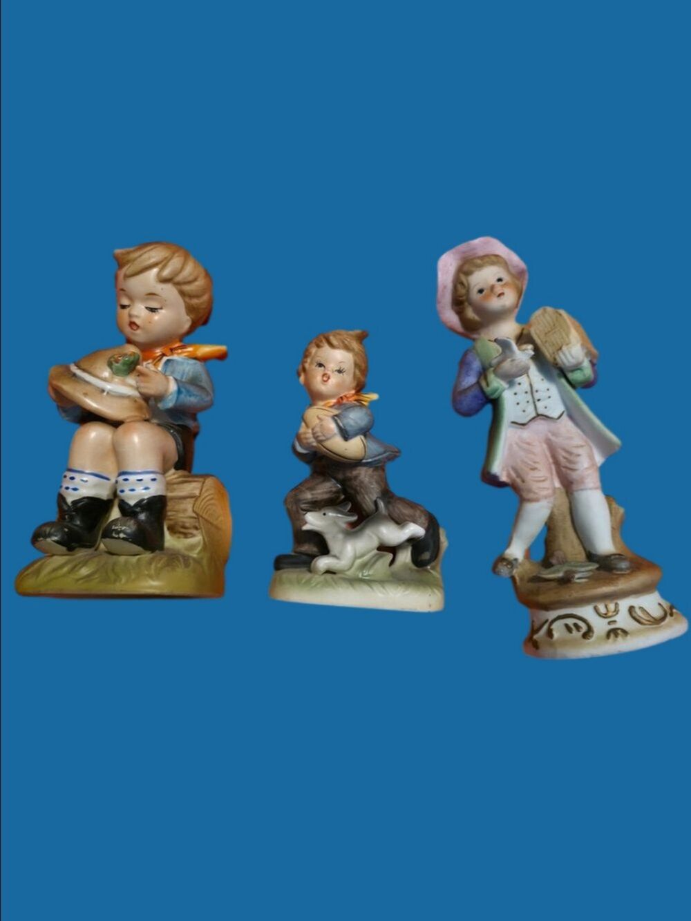 4/$97 Deal! Vintage Ceramic Figurines Set - Royal Crown